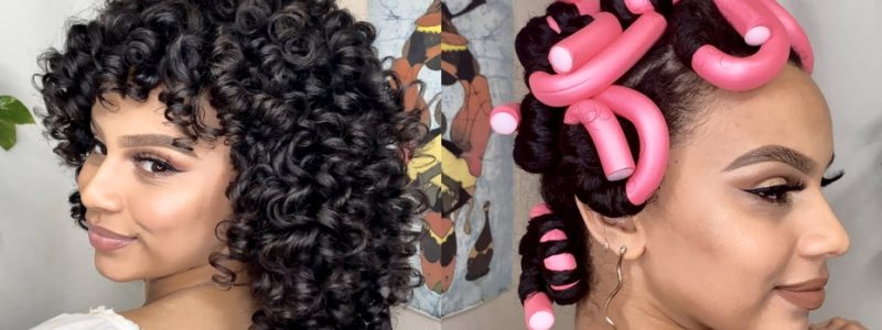 How to Easily Curl Natural Hair with Flexi Rods